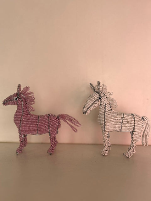 Wire and Bead Horses and Unicorns, by Itso