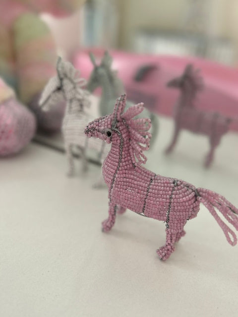 Wire and Bead Horses and Unicorns, by Itso