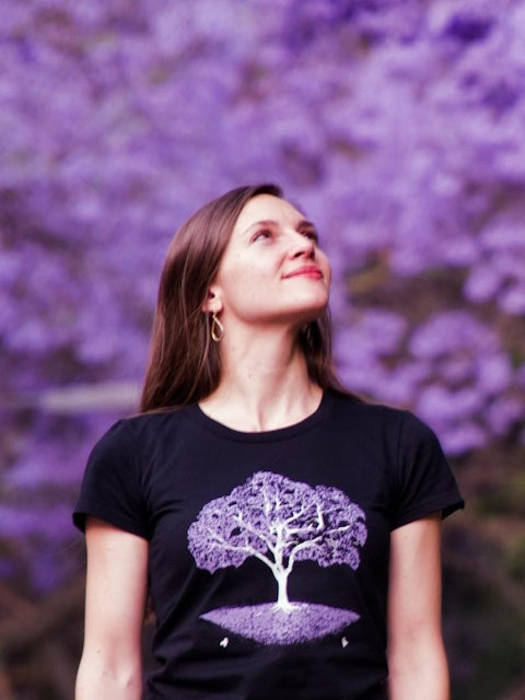 Jacaranda Print T-Shirts