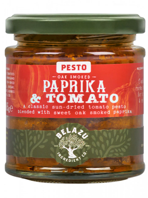 Belazu Oak-Smoked Paprika and Tomato Pesto