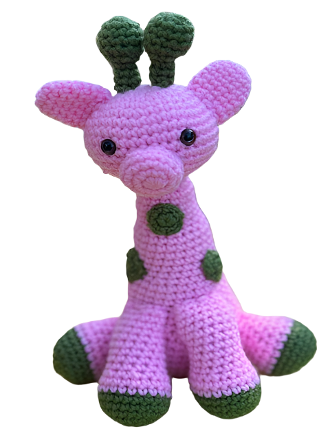 Crochet Giraffe, by Pretty Fingers