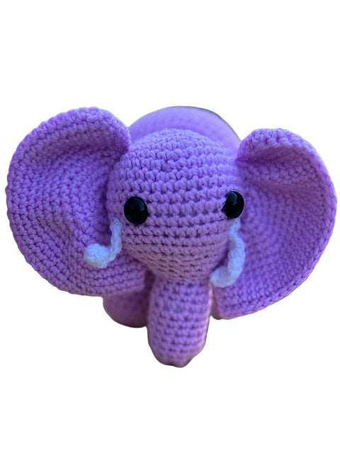 Crochet Elephant, by Pretty Fingers