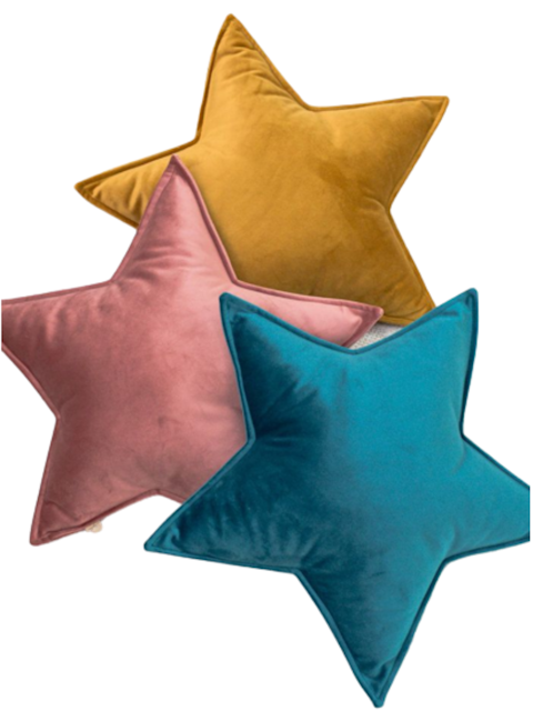 KidKWest Velvet Star Cushion