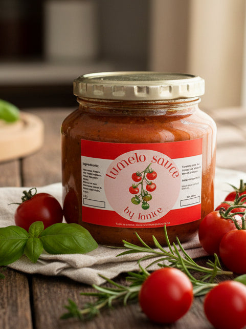 Tumelo Artisanal Tomato Sauce by Lanice (375ml)