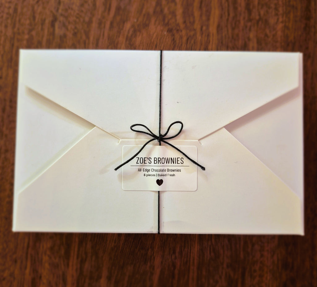 Zoe’s Gourmet All-Edge Brownies | Small-Batch Box