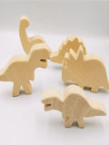 Wooden Dinosaur Play Set