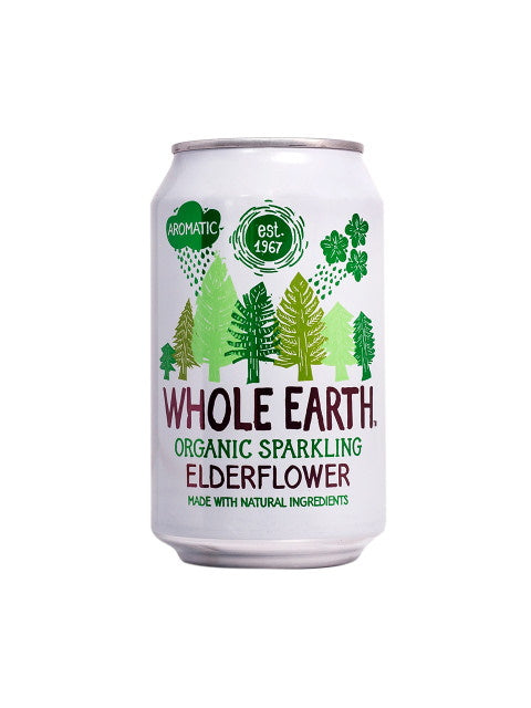 Organic Sparkling Elderflower Drink | 330ml x 24
