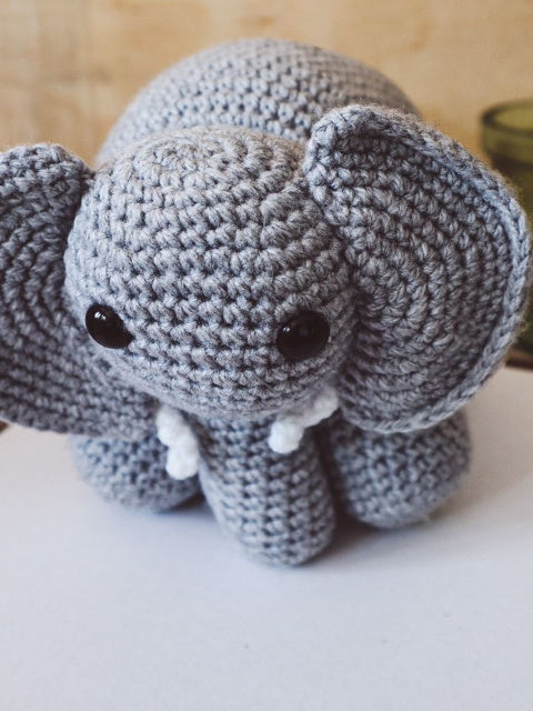 Crochet Elephant, by Pretty Fingers - Truffle Pig Recce