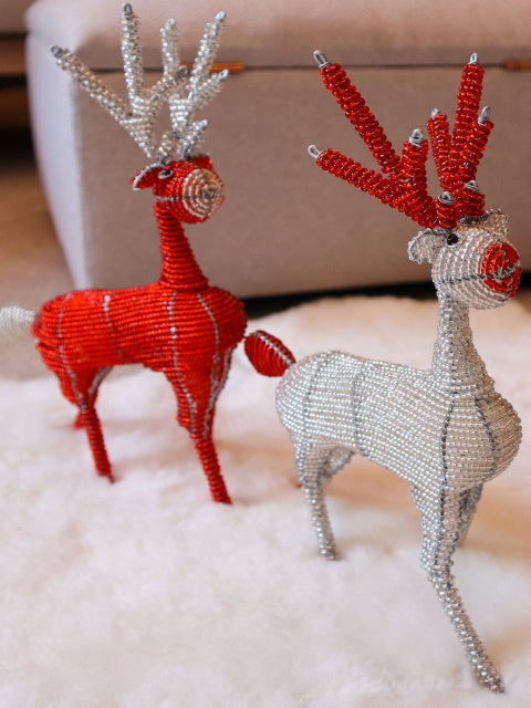 Beaded Christmas Reindeer