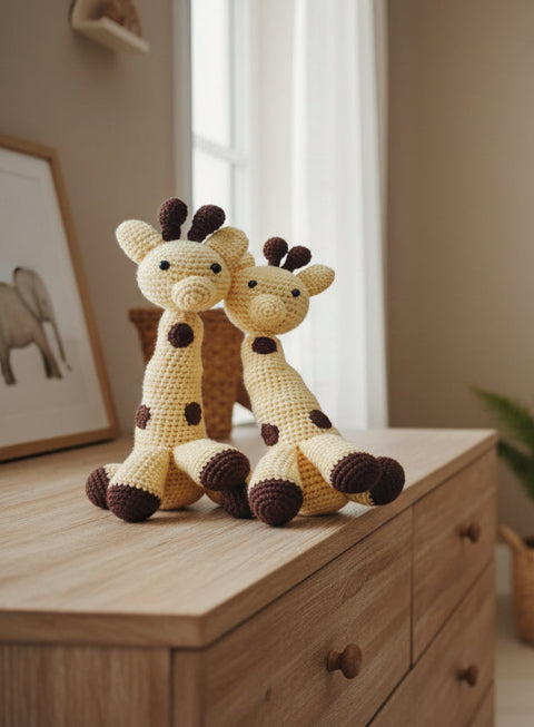 Crochet Giraffe, by Pretty Fingers - Truffle Pig Recce