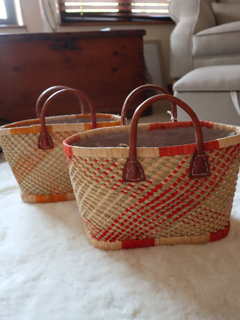 Handwoven Basket Bag